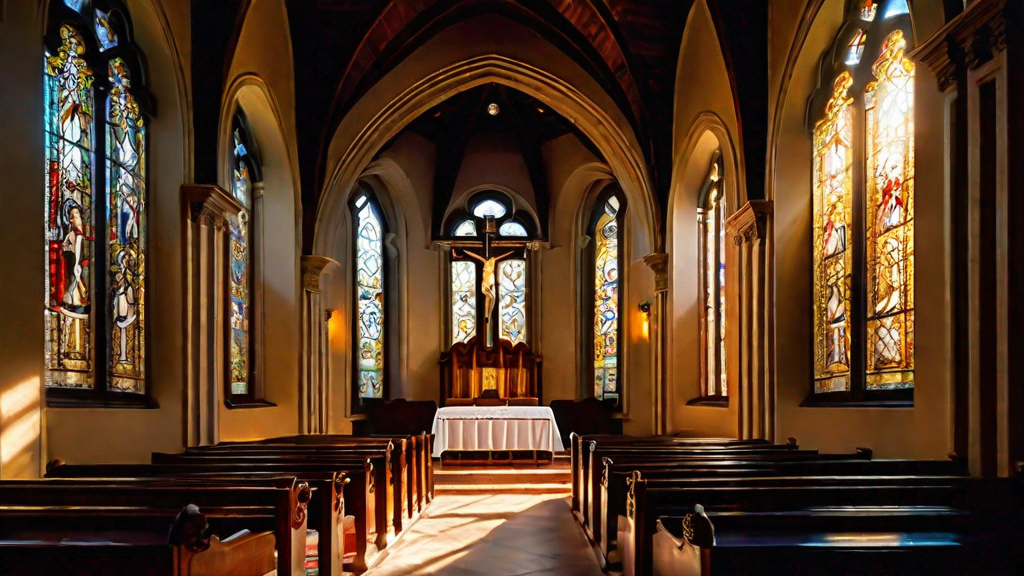 Sacred church interior
